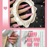 Not your average press-ons!  Super easy to apply and natural nails!