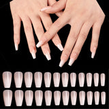 Not your average press-ons!  Super easy to apply and natural nails!