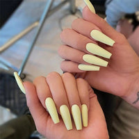 Not your average press-ons!  Super easy to apply and natural nails!