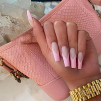 Not your average press-ons!  Super easy to apply and natural nails!