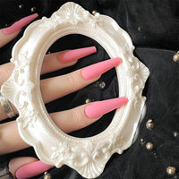 Not your average press-ons!  Super easy to apply and natural nails!