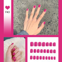 Not your average press-ons!  Super easy to apply and natural nails!