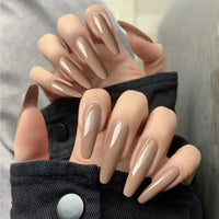 Not your average press-ons!  Super easy to apply and natural nails!